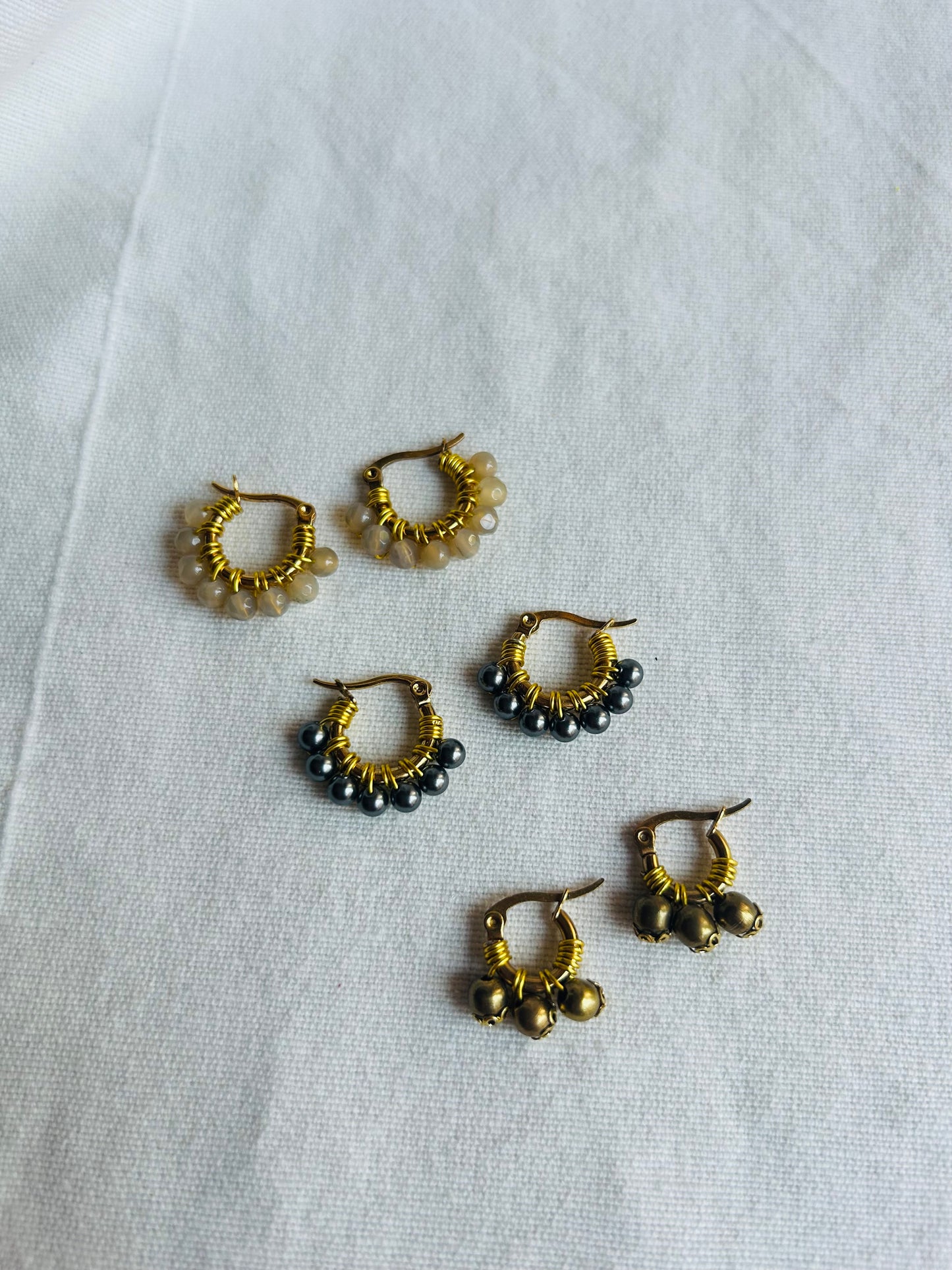 Cerchio perla grigia