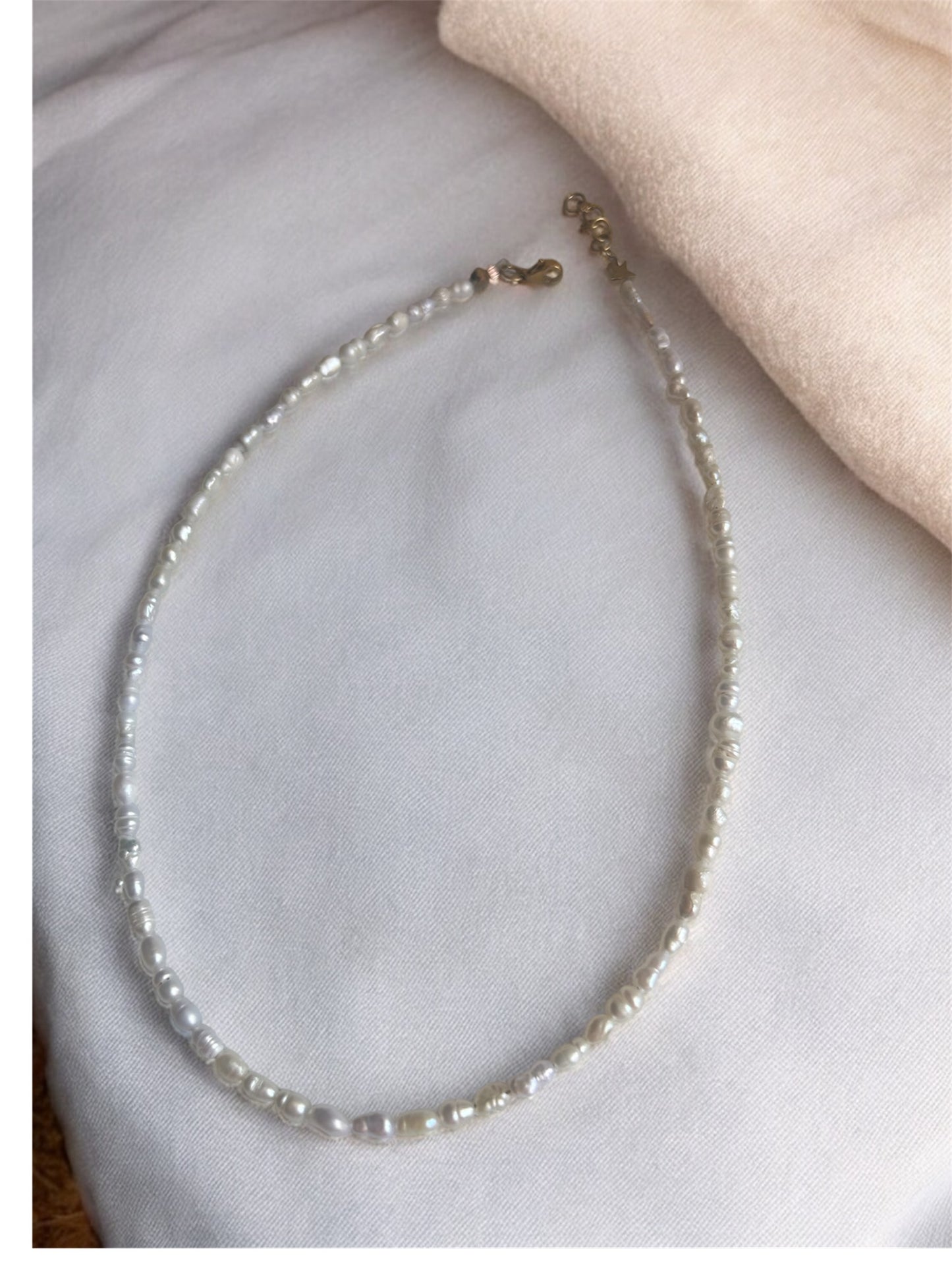 A1 Collana set perle e catena