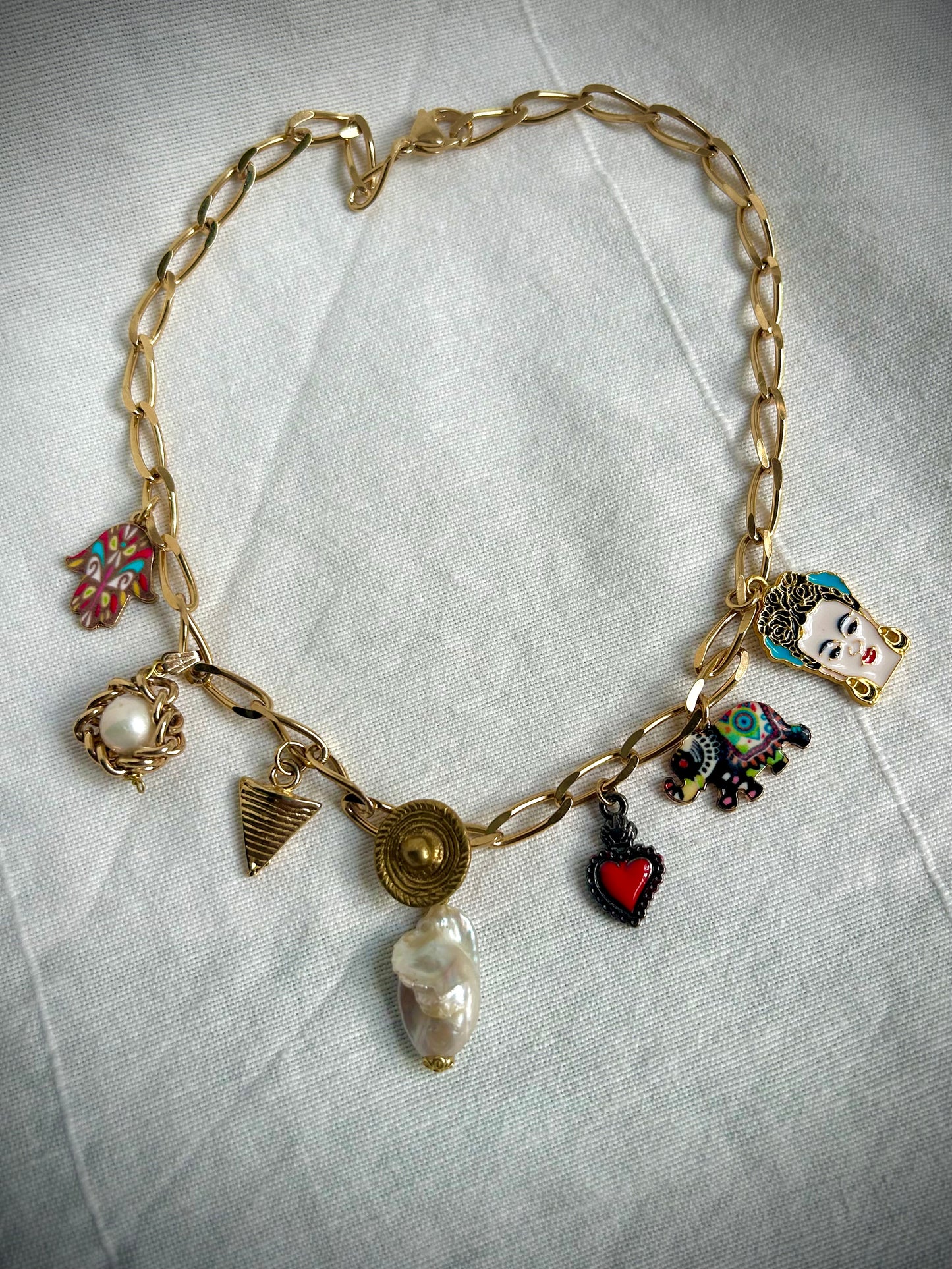 Collana Frida cuore