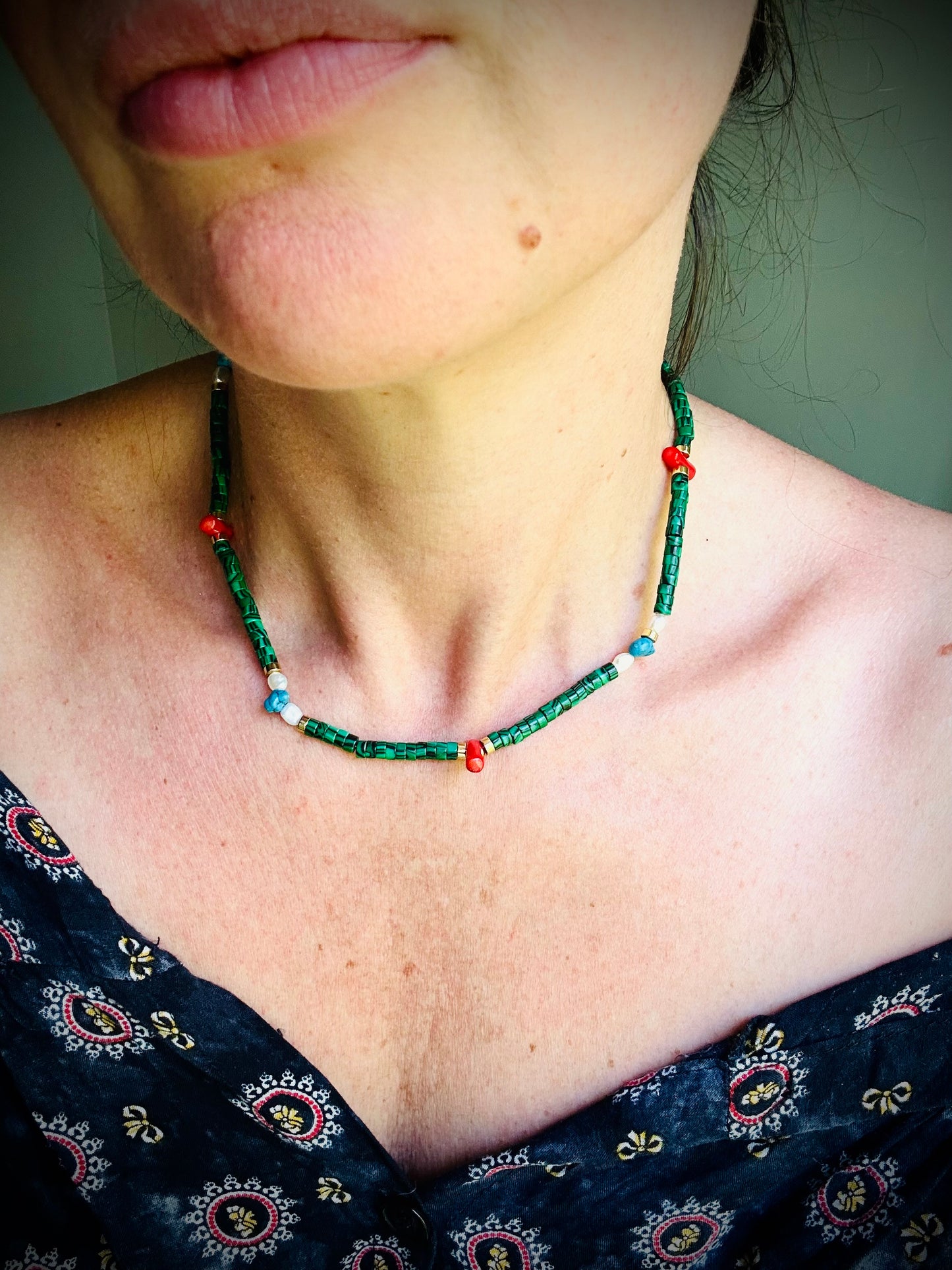 Collana Malachite